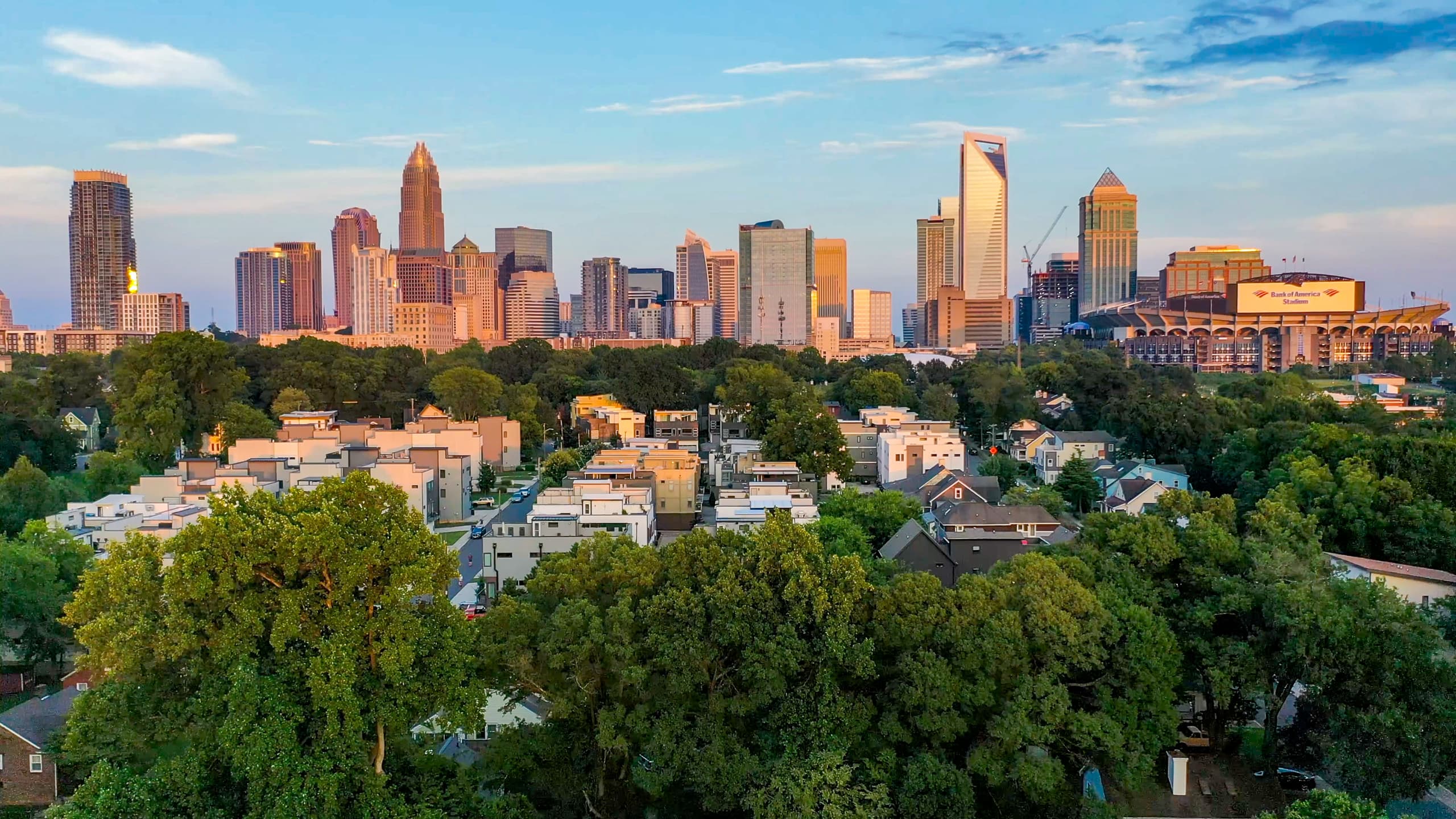 Charlotte - North Carolina, North Carolina - US State, Downtown District, Urban Skyline, Financial District