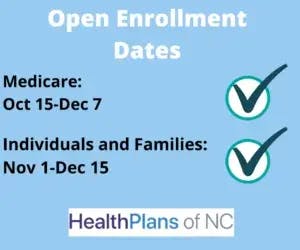 Open Enrollment Dates