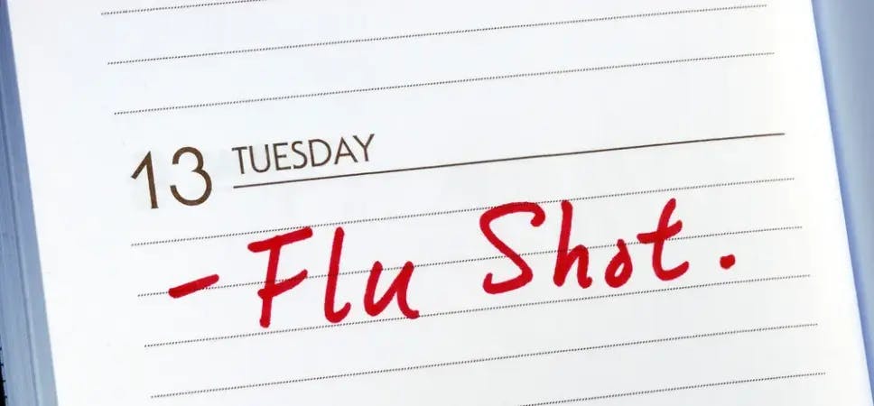 Flu Shot calendar