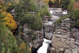 Linville Falls Overlook in Avery County North Carolina